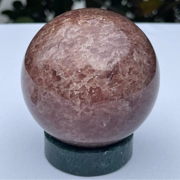 76mm Strawberry Quartz Sphere - Picture 2 of 3